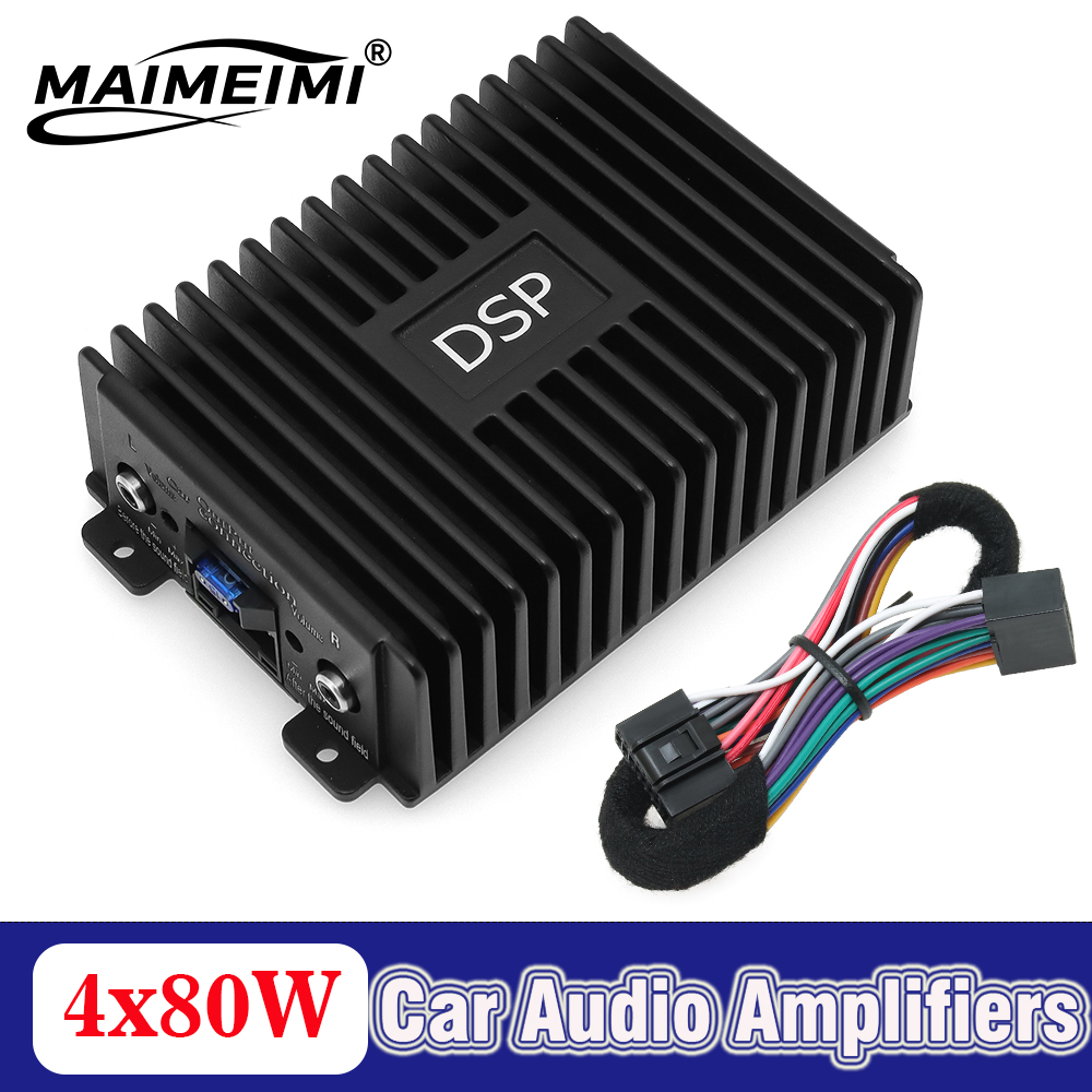 Audio Music Equalizer - 車 DSP 4 チャンネルラジオアンプイコライザー Android ラジオ用非破壊修正サウンド強化マルチメディアラジオプレーヤー