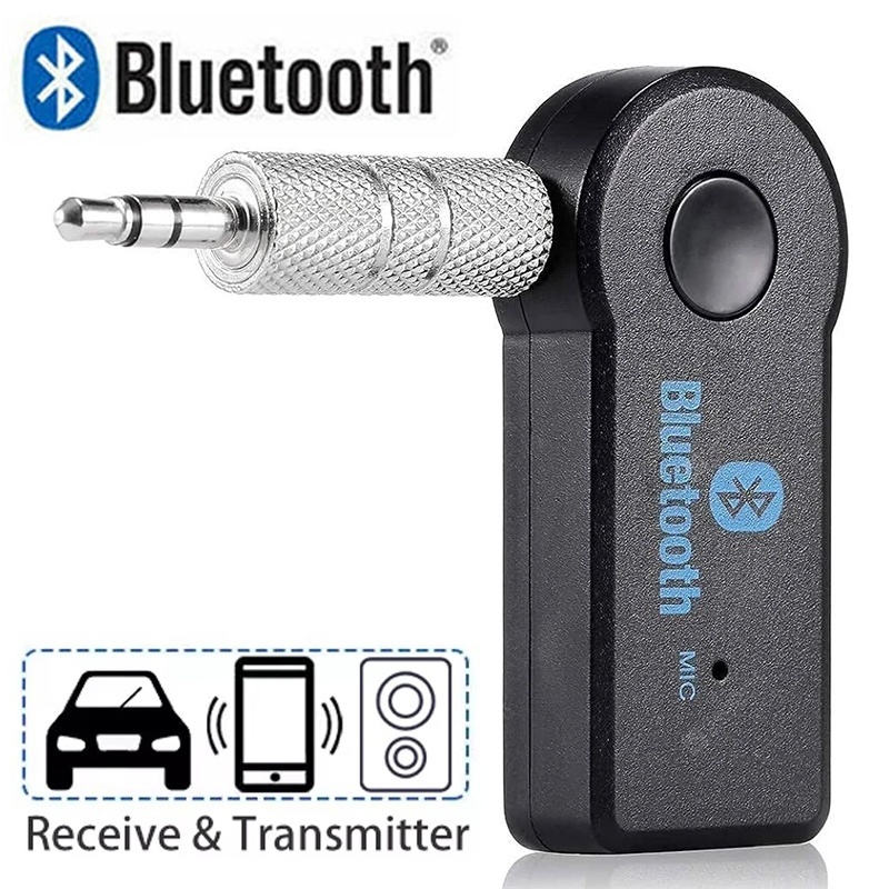 Audio Hd Music - 車載AUXスピーカーヘッドホン用2in1ワイヤレスオーディオレシーバー、ハンズフリー通話HDマイク付き、カーステレオ音楽アダプターツール