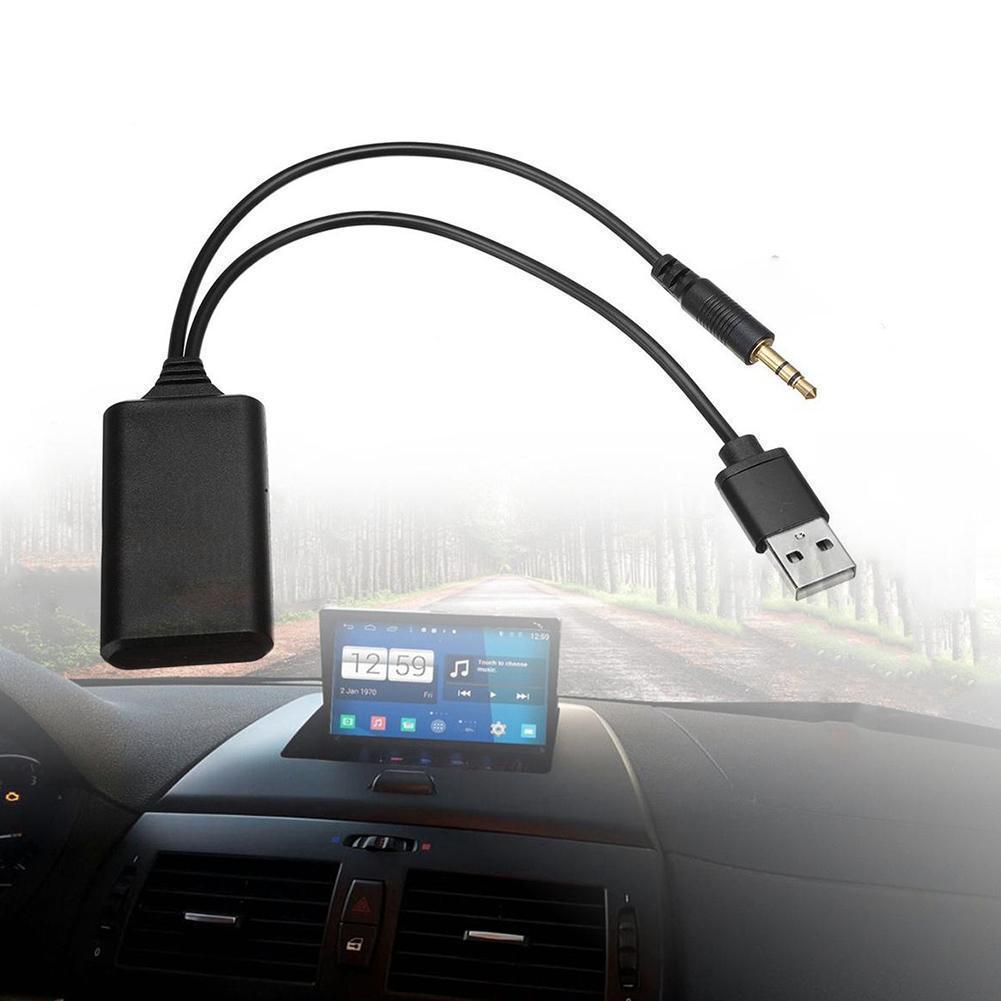 Audio Music Sound - 車用ワイヤレスBluetoothケーブルアダプターレシーバーAUX HIFI高音質音楽オーディオステレオレシーバージャックワイヤレスラジオアダプターAux