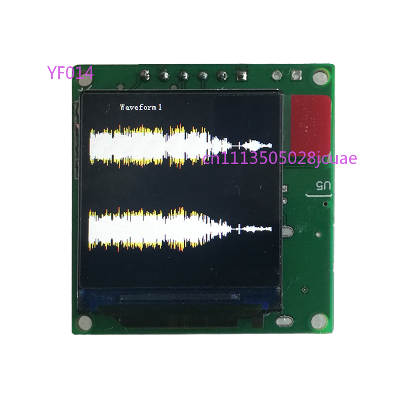 Audio Music Equalizer - 1.3インチカラーLCDオーディオ音楽スペクトラム表示モジュールダイナミックイコライザー出力画面