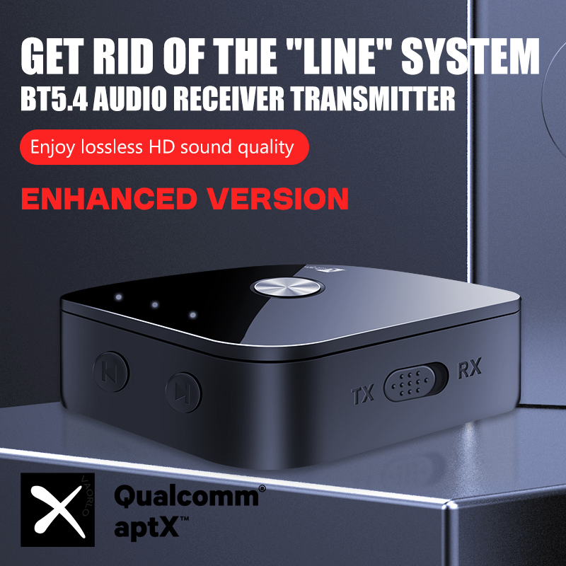 2 in 1 aptX Bluetooth 5.4 オーディ - Audio Hd Music のレビューと価格