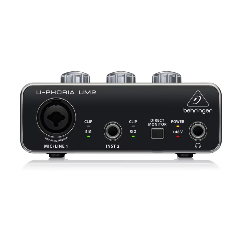 ベリンガー U-Phoria UM2 サウンドカード 2チャ - Audio Music Sound のレビューと価格