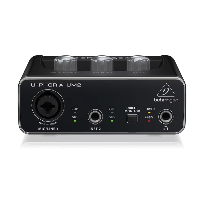 ベリンガー U-Phoria UM2 サウンドカード 2チャ - Audio Music Sound のレビューと価格