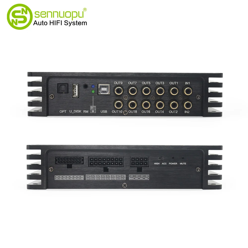 Sennuopu-DSPプロセッサ,Bluetoothアンプ - Audio Music Equalizer のレビューと価格