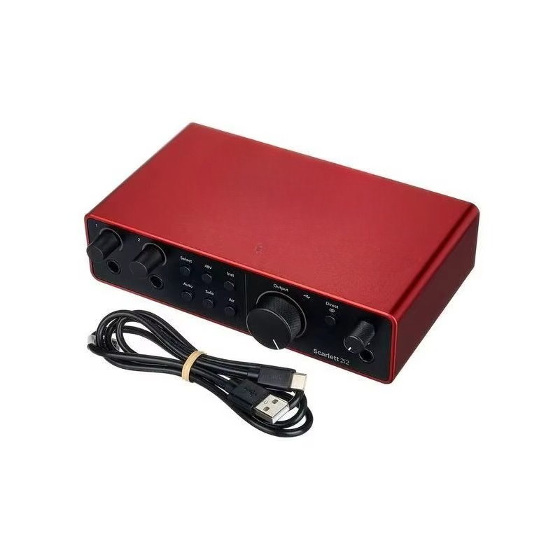 Forster Scarlet 2i2クアッド世代サウンドカ - Audio Music Sound のレビューと価格
