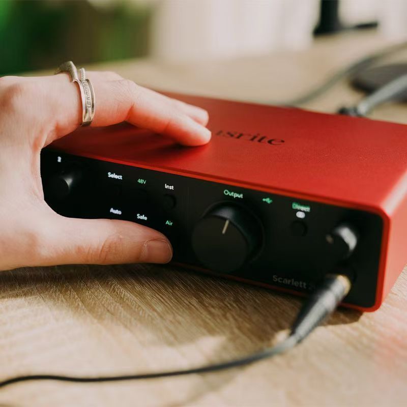 Forster Scarlet 2i2クアッド世代サウンドカ - Audio Music Sound のレビューと価格