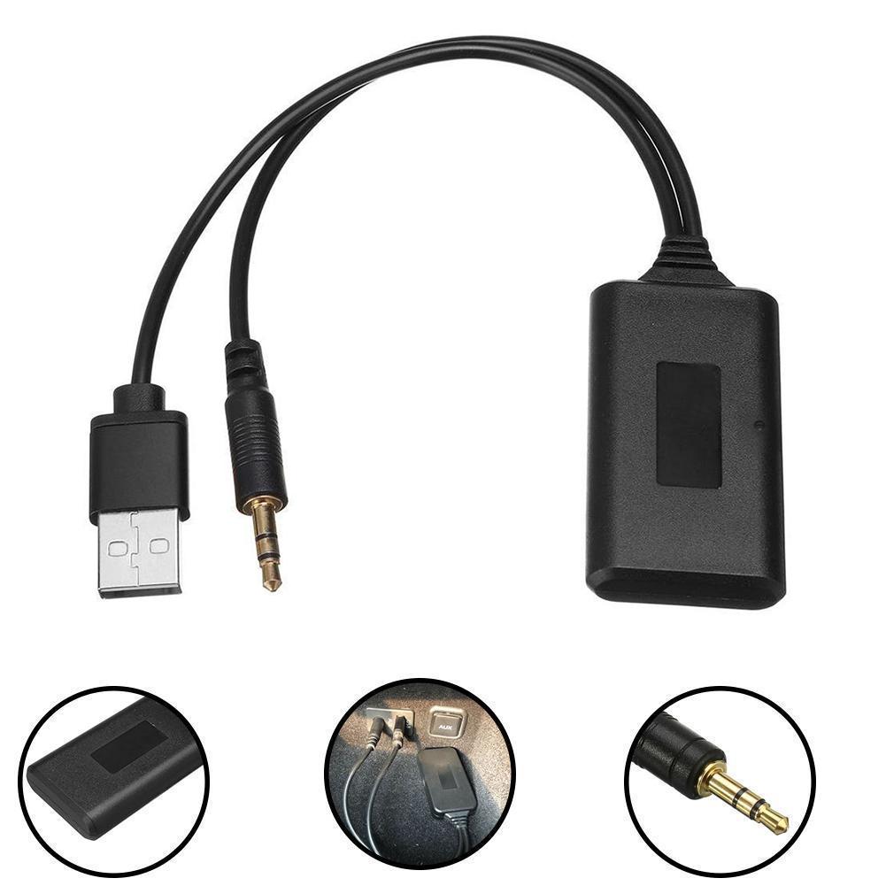 車用ワイヤレスBluetoothケーブルアダプターレシーバー - Audio Music Sound のレビューと価格